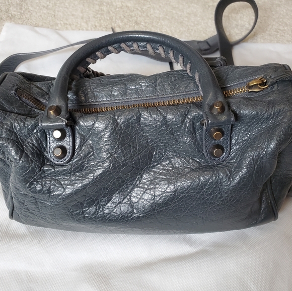 Balenciaga Mini Twiggy Crossbody bag Anthracite color - Picture 5 of 15